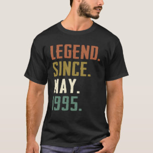 Camiseta Legenda de 27 anos desde maio de 1995 27 anos