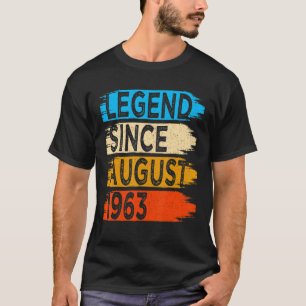 Camiseta Legenda de 59 anos desde agosto de 1963 59º