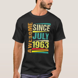 Camiseta Legenda De 59 Anos Desde Julho De 1963 59º Anivers