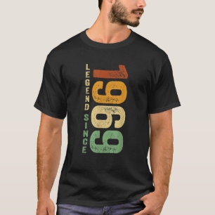 Camiseta Legenda De Aniversário De 1969 Desde 1969 Oferece 