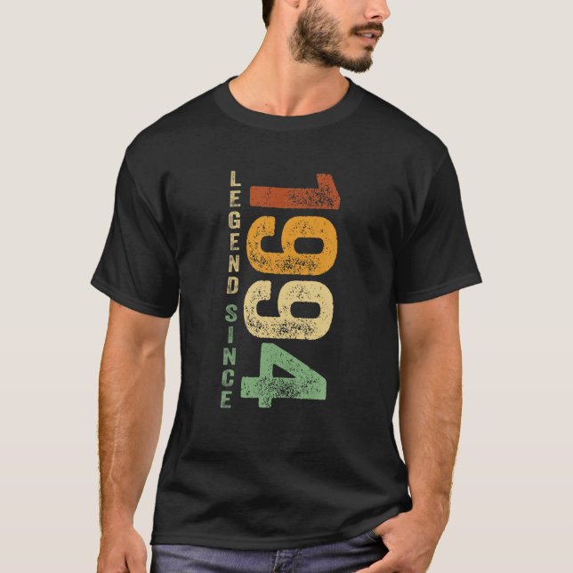 Camiseta Legenda De Aniversário De 1994 Desde 1994 Oferece  (Frente)