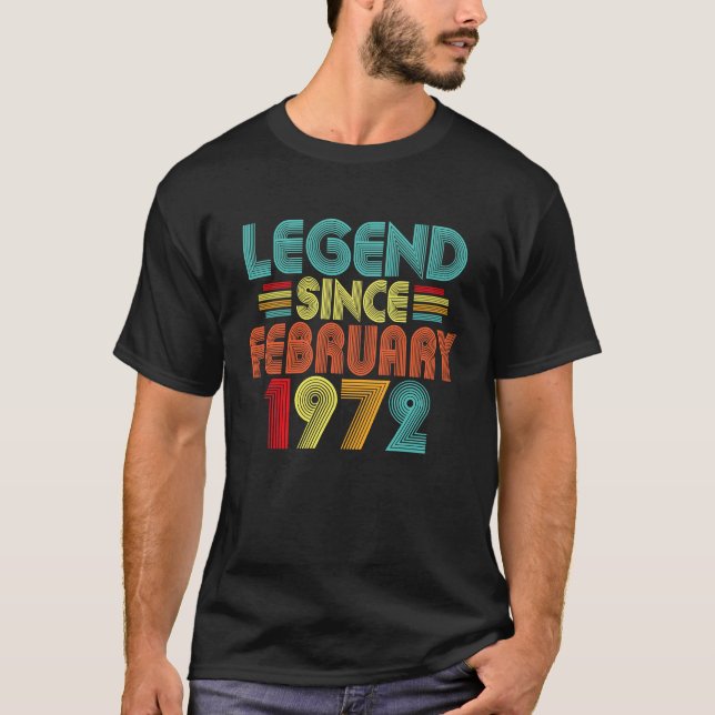Camiseta Legenda de aniversário de 511 ruas desde fevereiro (Frente)