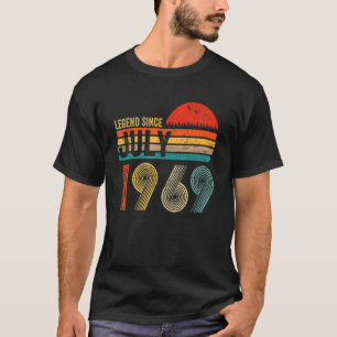 Camiseta Legenda De Aniversário Retroativa De 53 Anos Desde