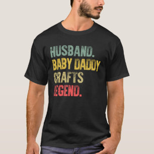 Camiseta Legenda de Artesanatos para bebês do marido da Vin