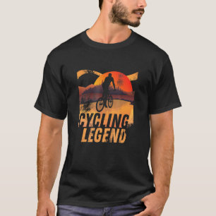 Camiseta Legenda de ciclismo de Vintage - Pai de lenda de b