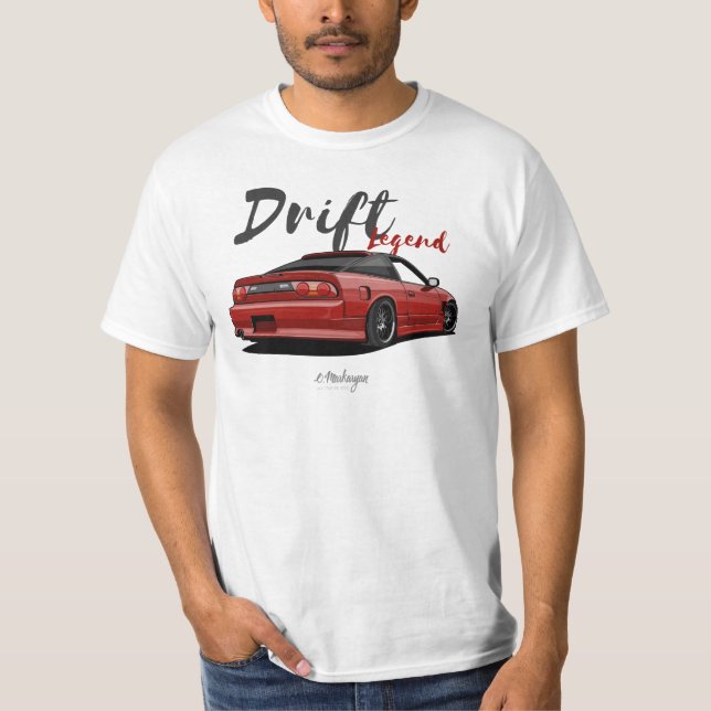 Camiseta Legenda de deriva - S13 200SX (Frente)