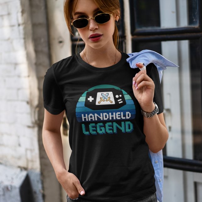 Camiseta Legenda de mão - Jogo de vídeo (Criador carregado)
