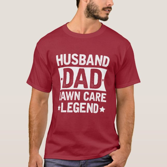 Camiseta Legenda de Pai do Husband (Frente)
