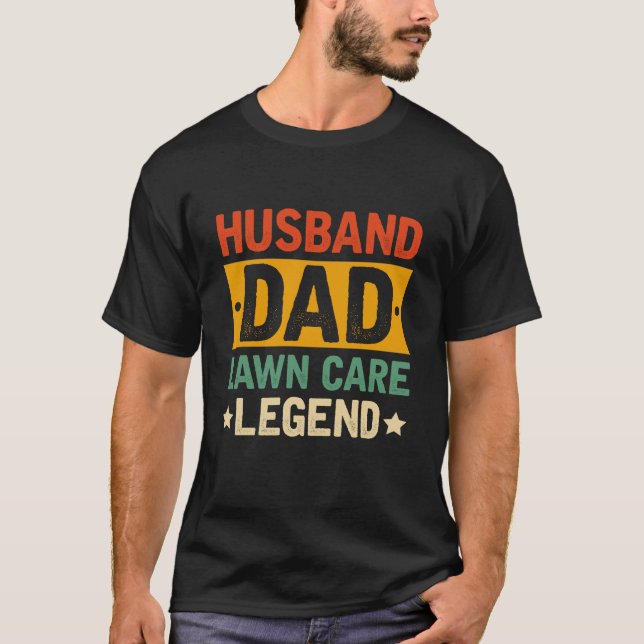 Camiseta Legenda de Pai do Husband (Frente)