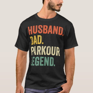 Camiseta Legenda de Parkour, Pai de Marido, Funny Free Runn