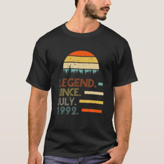 Camiseta Legenda De Presente De Aniversário Com 29 Anos Des