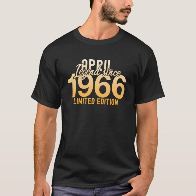 Camiseta Legenda de senhoras e senhores, desde (Frente)