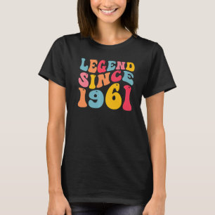 Camiseta Legenda Desde 1961, 61 Anos, Retro Vintage 61ruas