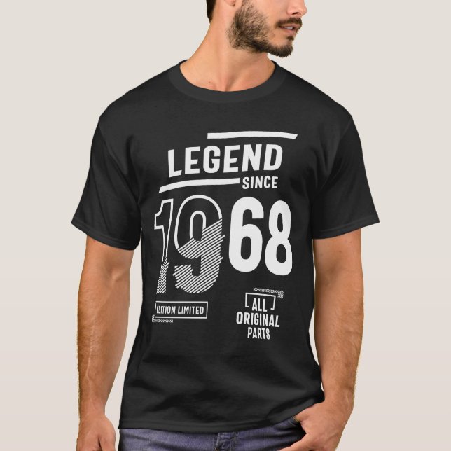 Camiseta Legenda desde 1968 - 54 anos (Frente)