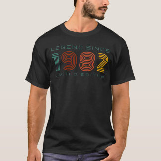 Camiseta Legenda Desde 1982, Edição Limitada