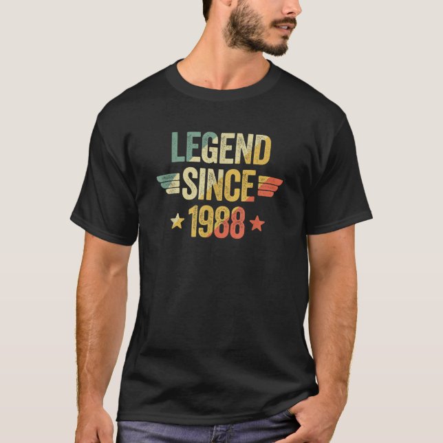 Camiseta Legenda Desde 1988 (Frente)