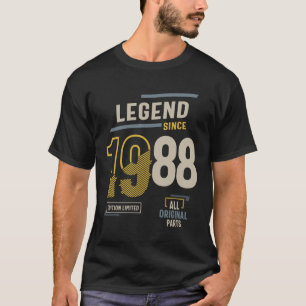 Camiseta Legenda desde 1988 35 anos