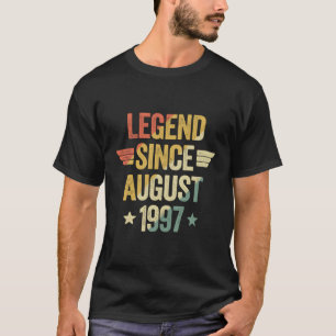 Camiseta Legenda Desde 1997 Agosto