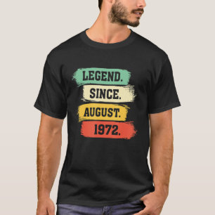 Camiseta Legenda desde agosto de 1972 U2013 Feliz 50º anive