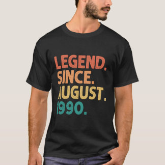Camiseta Legenda desde agosto de 1990 1990