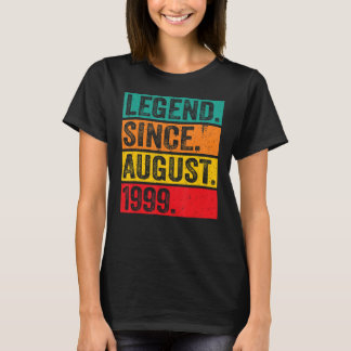 Camiseta Legenda desde agosto de 1999 23º Aniversário Retro