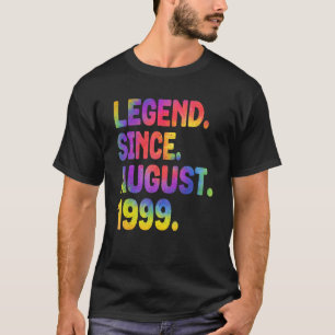 Camiseta Legenda desde agosto de 1999 24 anos Tie Dye 24