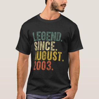 Camiseta Legenda desde agosto de 2003 20 20