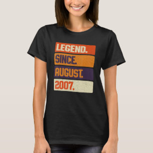 Camiseta Legenda desde agosto de 2007 Retro 16 Anos 16