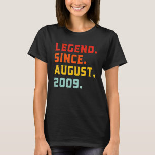 Camiseta Legenda desde agosto de 2009 13 de 13 anos de idad