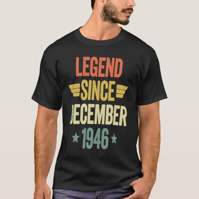 Camiseta Legenda desde dezembro de 1946 (Frente)