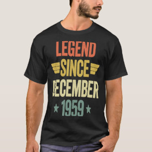 Camiseta Legenda desde dezembro de 1959