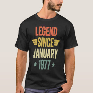 Camiseta Legenda Desde Janeiro De 1977