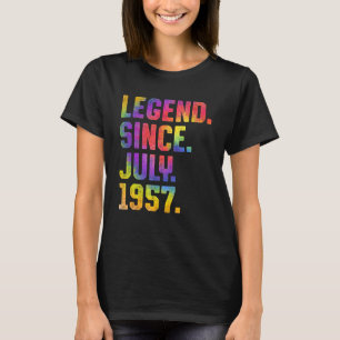 Camiseta Legenda desde julho de 1957 66 anos 66 anos