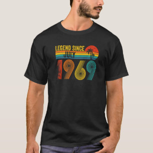 Camiseta Legenda desde julho de 1969 53º aniversário 53 ano