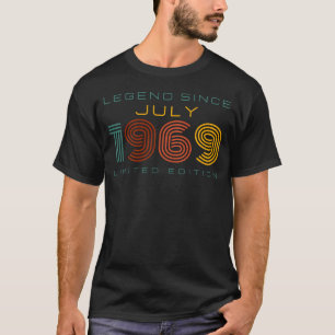 Camiseta Legenda Desde julho De 1969, Edição Limitada