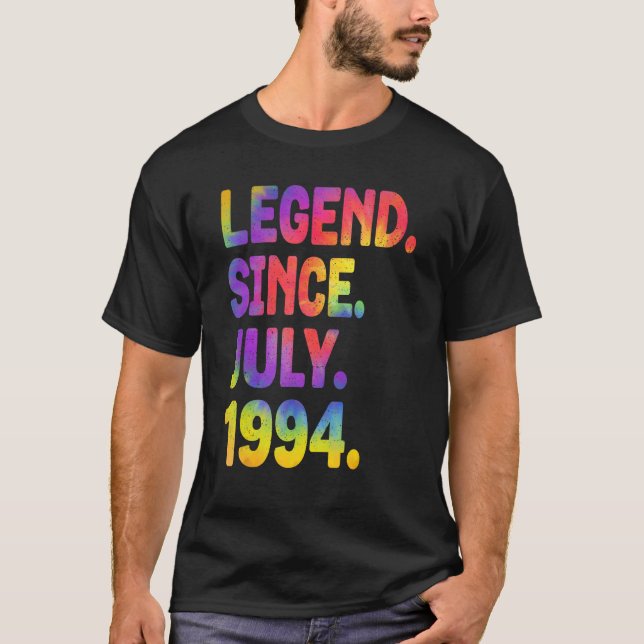 Camiseta Legenda desde julho de 1994 29 anos 29 anos Aniver (Frente)