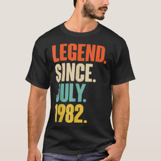 Camiseta Legenda Desde Julho De 1999, aniversário de 21 ano