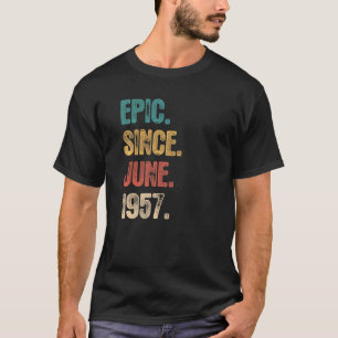 Camiseta Legenda desde junho de 1957 65 anos 65 anos