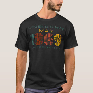 Camiseta Legenda Desde Maio De 1969, Edição Limitada