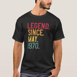 Camiseta Legenda Desde Maio De 1970 51Ruas De 51 Anos De Id