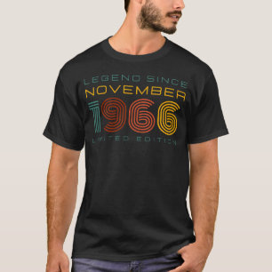 Camiseta Legenda desde novembro de 1966, Edição Limitada de