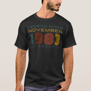 Camiseta Legenda desde novembro de 1983, Edição Limitada de