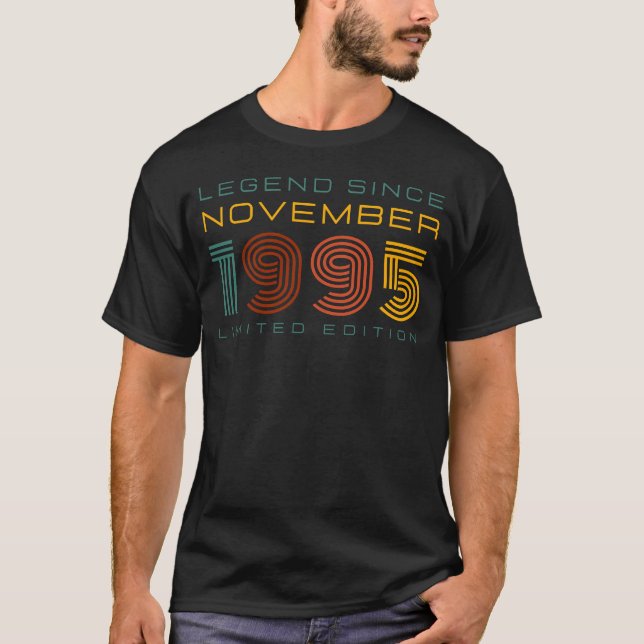 Camiseta Legenda desde novembro de 1995, Edição Limitada de (Frente)
