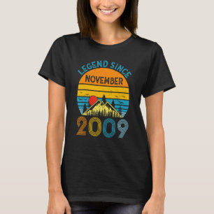 Camiseta Legenda Desde Novembro De 2009 13 Aniversário De 1