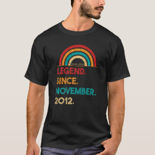 Camiseta Legenda desde novembro de 2012 10º aniversário do 