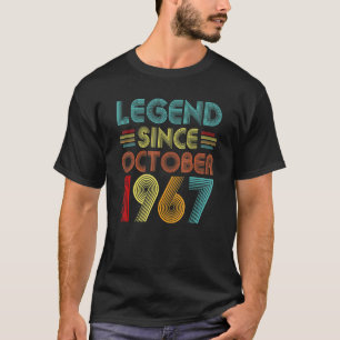 Camiseta Legenda desde outubro de 1967 55 anos 55 anos