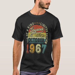 Camiseta Legenda desde outubro de 1967 55 anos 55 anos