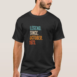 Camiseta Legenda desde outubro de 1973 49º Aniversário