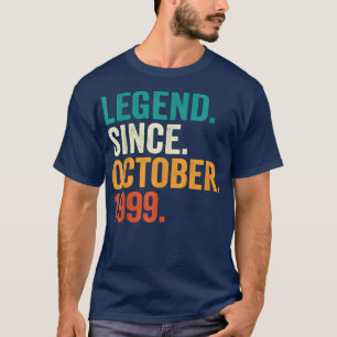 Camiseta Legenda Desde Outubro De 1999 23 Anos Oferta 23 An