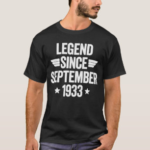 Camiseta Legenda desde setembro de 1933 1